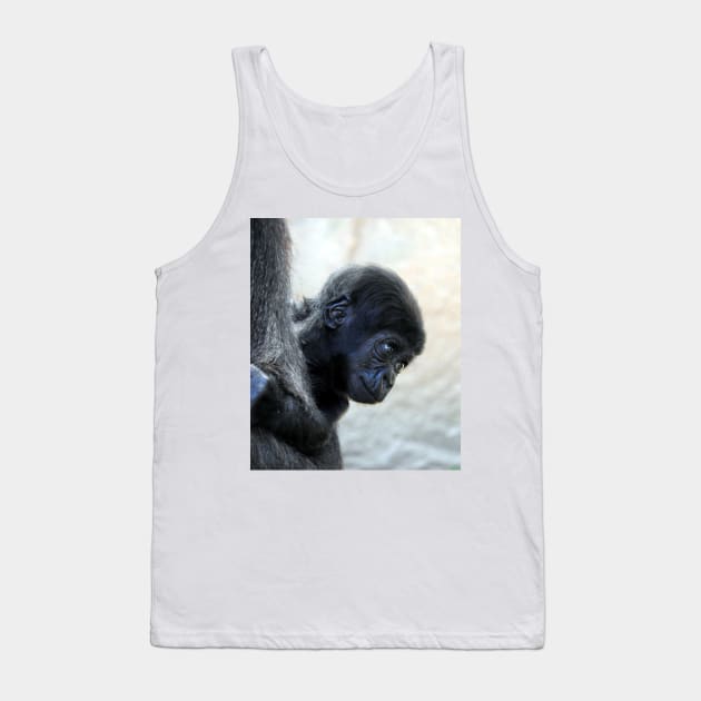 Baby Gorilla Tank Top by kirstybush